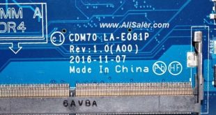 Dell 5480 LA-E081P Bios dump