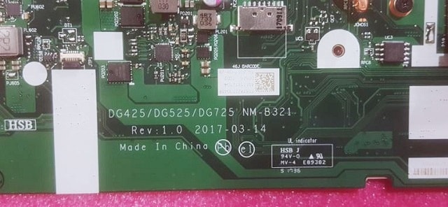 Lenovo Ideapad 320-14IKB NM-B321 bios