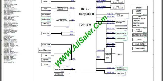 Acer Swift SF314-51 M3RDA(M3) R22 Kabylake U Schematic