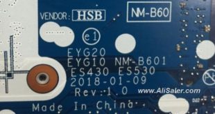 Lenovo Air NM-B601 bios