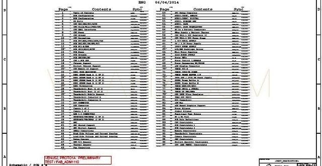 Macbook Pro 15 Retina A1398 EMC 2910 820-00426 Schematic