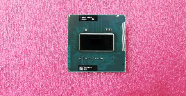 Intel Core i7 2nd gen CPU