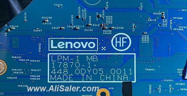 ThinkPad P1 (Type 20MD 20ME) LPM-1 MB 17870-1 bios