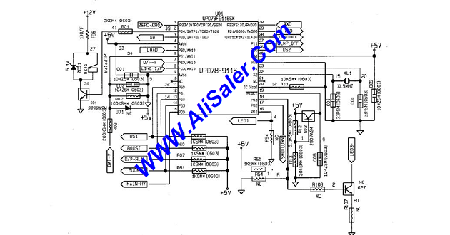 UPS BLAZER 800VA schematic