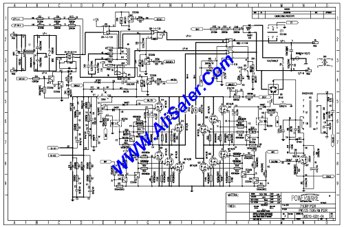 UPS Powerware 9125RM schematic
