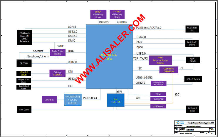 acer laptop motherboard schematics