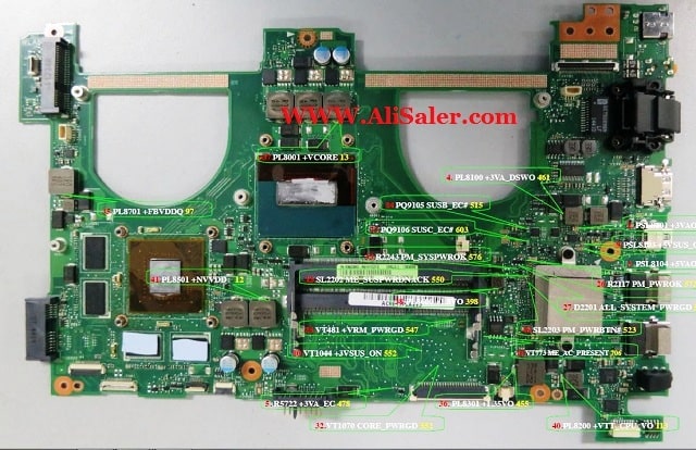asus s500ca laptop motherboard schematics